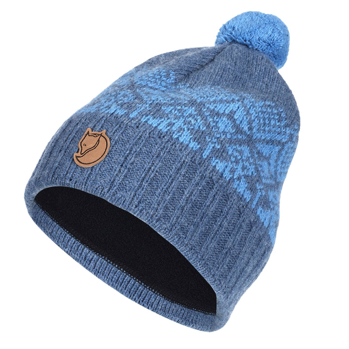 Fjallraven Kids Snowball Hat in Uncle Blue