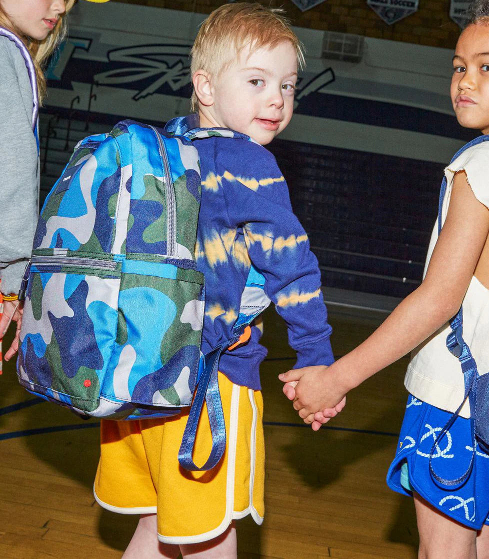 State Bags Kane Kids Backpack in Travel Camo