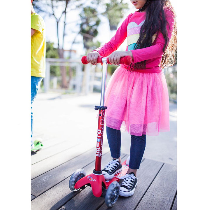 Micro Kids Mini Deluxe Led Scooter - Aqua [Ages 2-5]