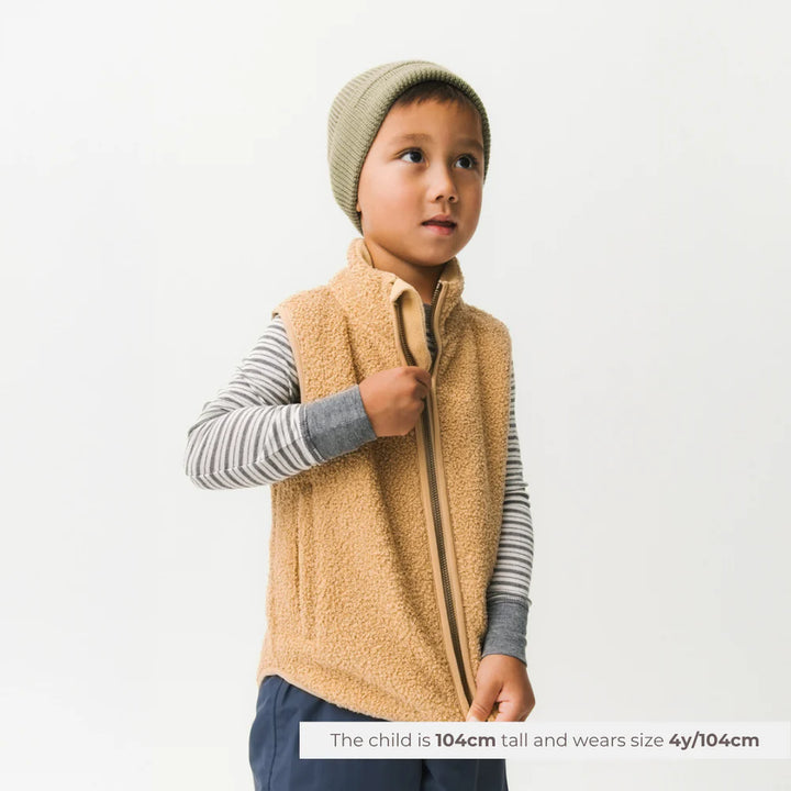 MINI A TURE Kids MATBATTAL Vest - Sweet Curry