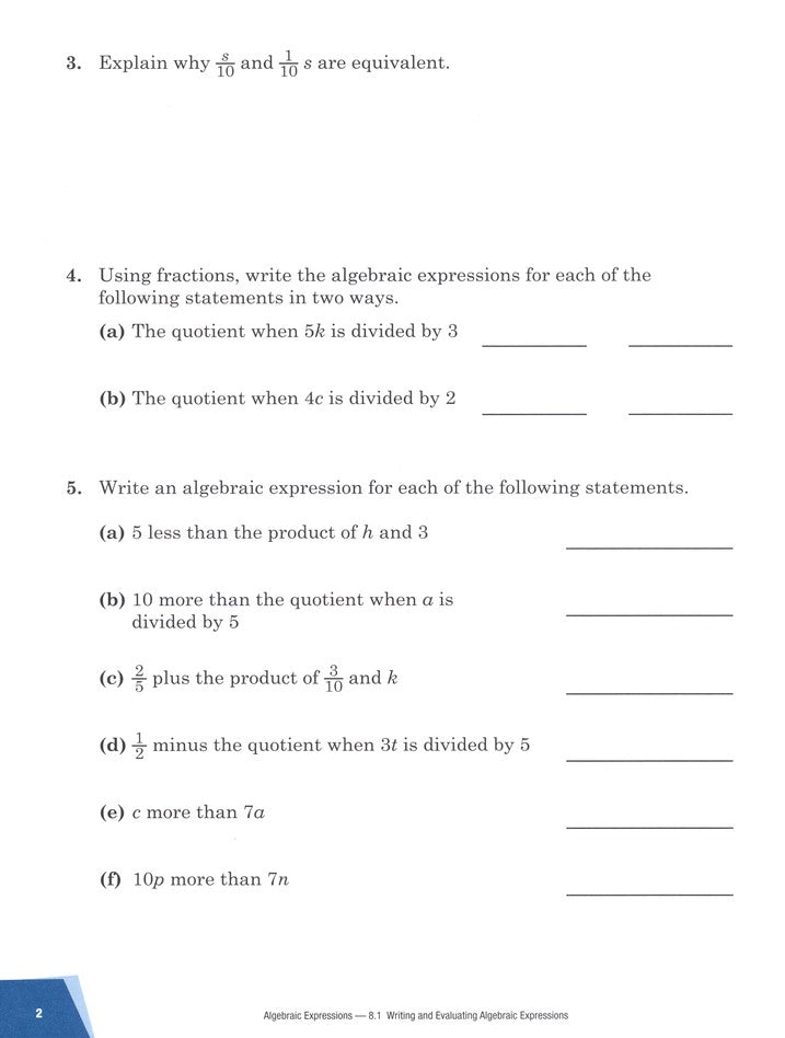 Singapore Math - Dimensions Math Workbook 6B