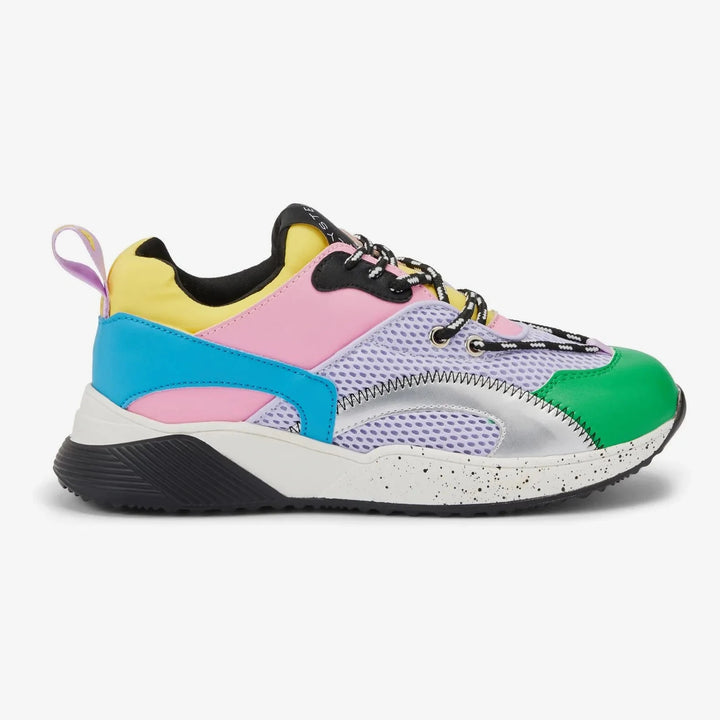 STELLA MCCARTNEY Kids Purple colourblock Sneakers