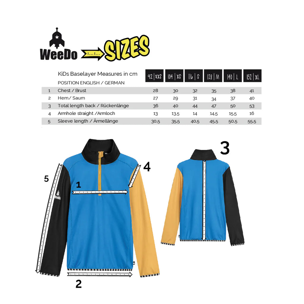 WeeDo Kids COSMO CANDY JUNGLE Thermoshirt