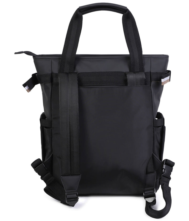 BOSS Logo-Appliqué Backpack - Black