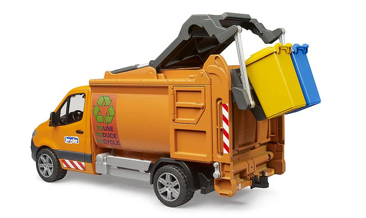 >Bruder 02682 MB Sprinter Municipal Garbage Vehicle