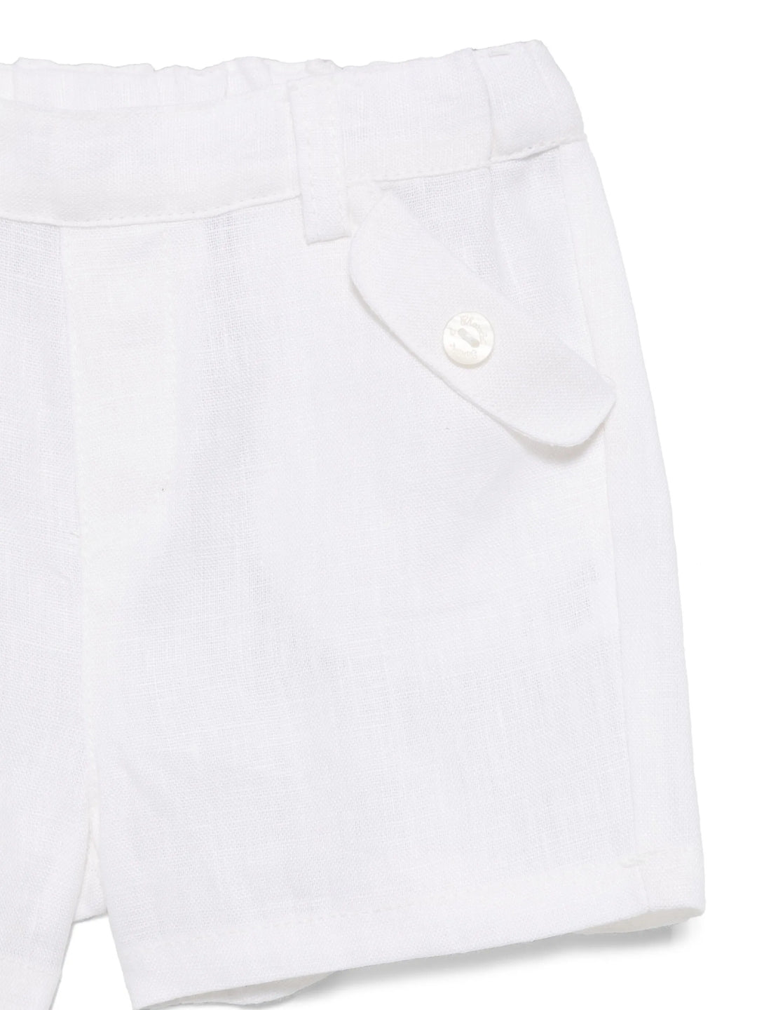Tartine et Chocolat Kids Linen Short - White