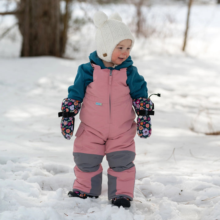 >Jan &amp; Jul Kids Snow Overalls - Dusty Pink