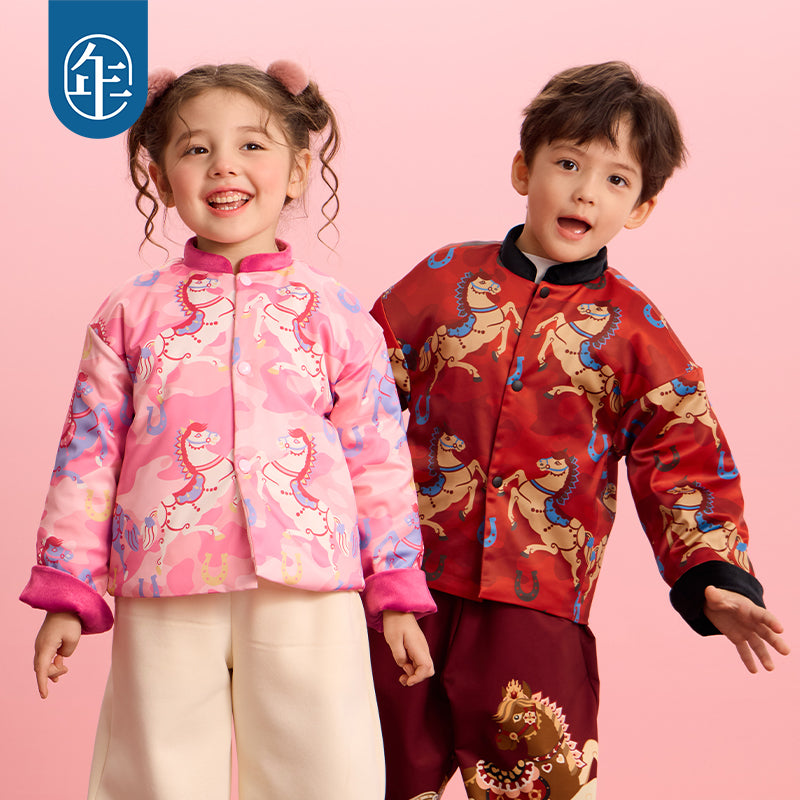 >Nian 年衣 跃马新程唐装 - 年衣红