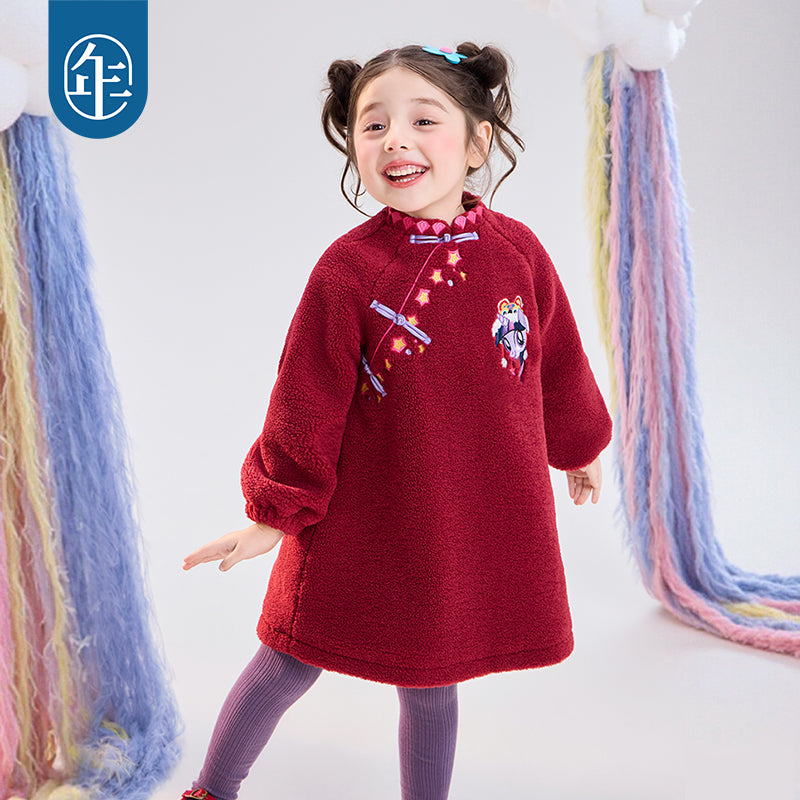 >Nian 年衣 小马宝莉新年章仔旗袍 - 年衣红