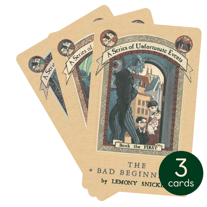 >Yoto Card - The Trouble Begins: A Collection of Unfortunate Events - Age 9-12 Years