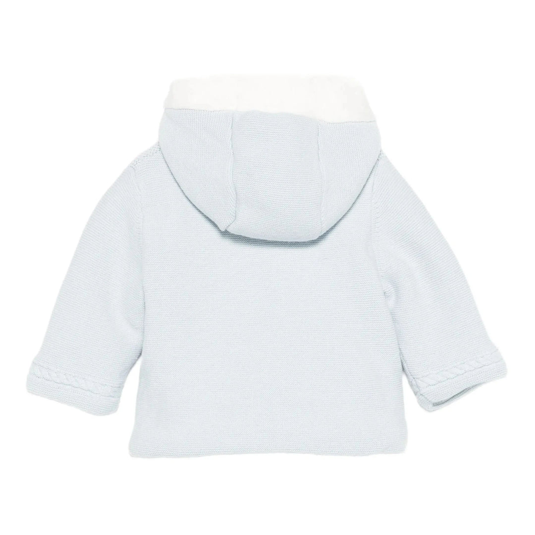 Tartine et Chocolat Kids Hooded Cable Knit Coat