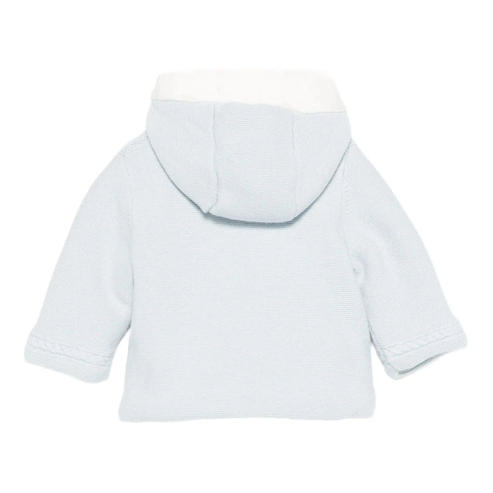 Tartine et Chocolat Kids Hooded Cable Knit Coat