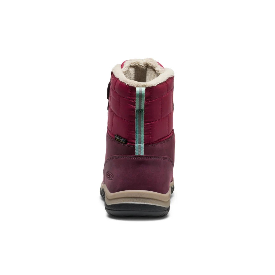 >KEEN Kids Kanibou Waterproof Winter Boot - FIG/PINK LEMONADE