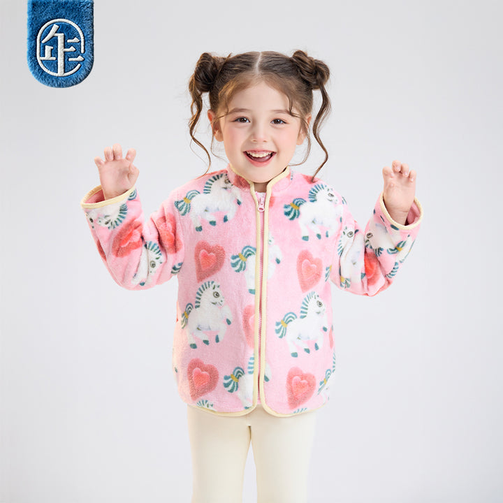 >Nian 年衣 么啊马加绒唐装 - 石蕊粉