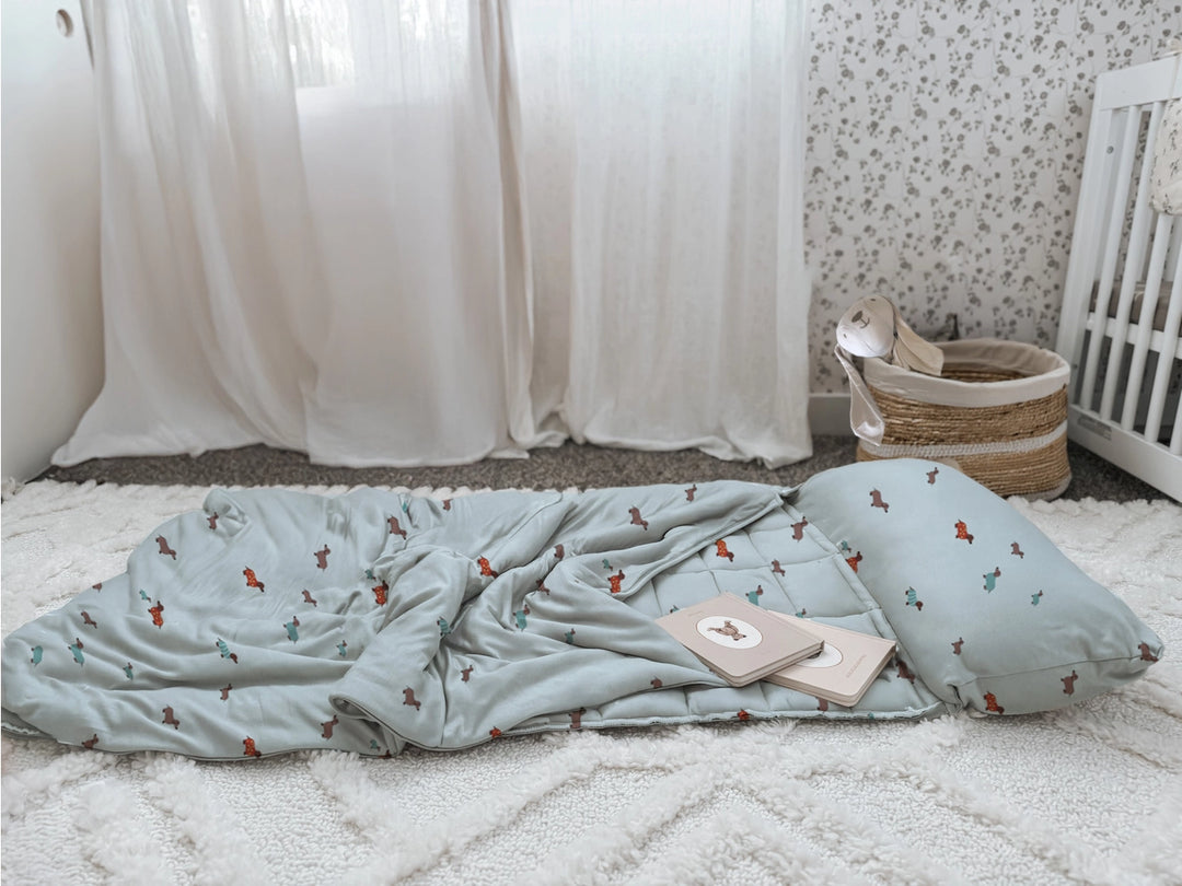 Gunamuna Baby/Kids NAP MAT- Woof