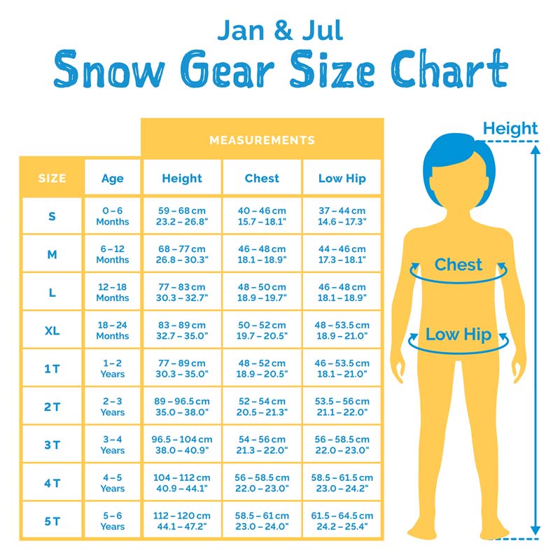 >Jan &amp; Jul Kids Snow Overalls - Cinnamon