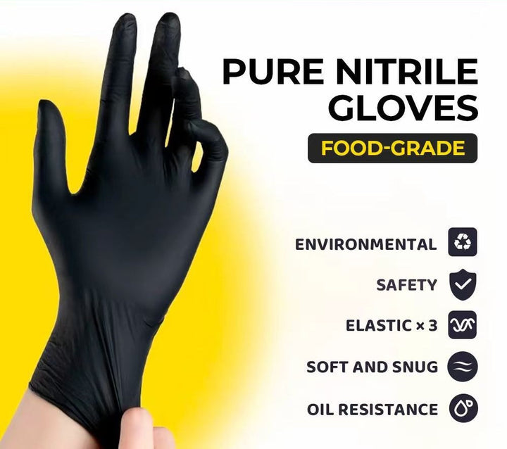 Premium Pure Nitrile Gloves Set
