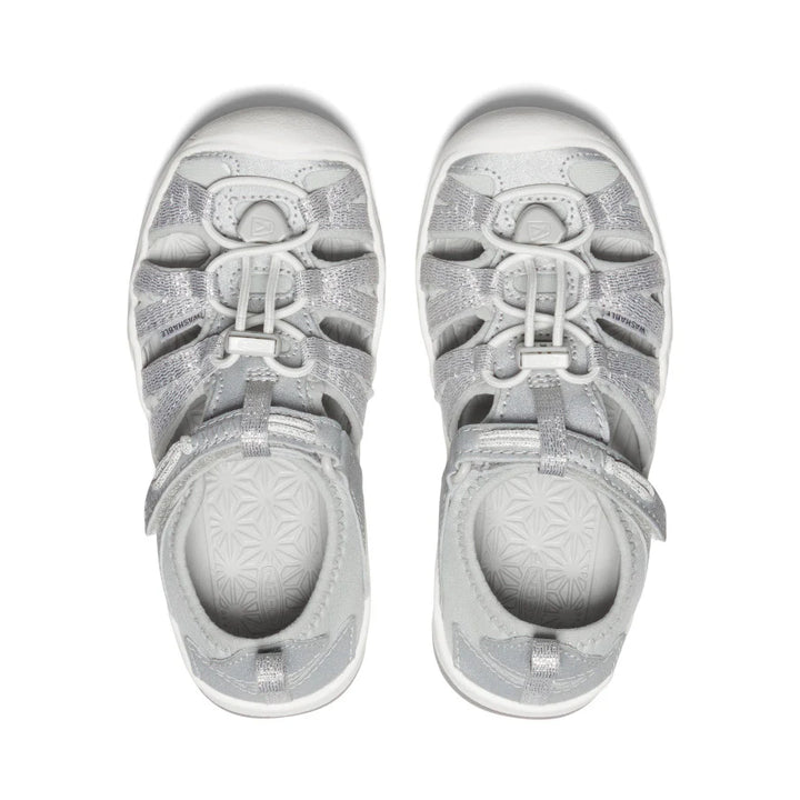 KEEN Kids Moxie Lightweight Sandal - Silver