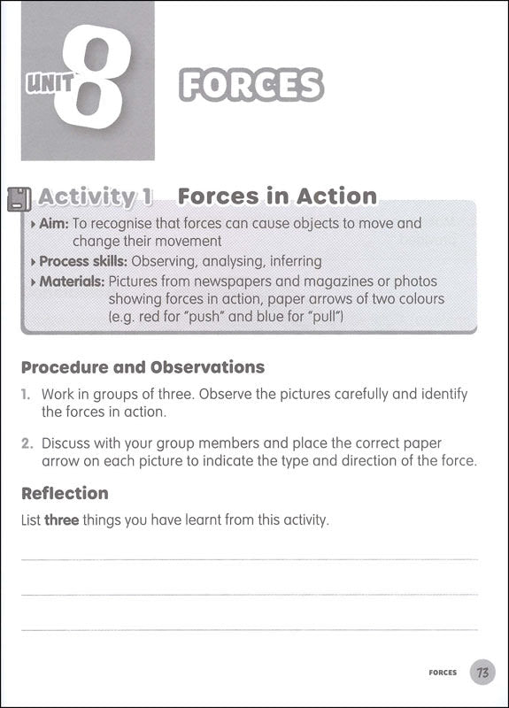 Singapore Math - MPH Science Intl (2E) Activity Book Primary 3