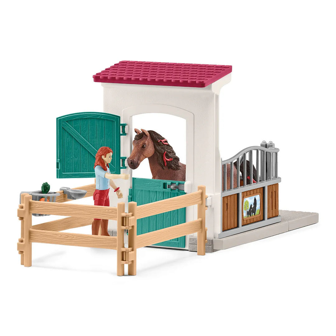 >Schleich HORSE CLUB - Horse box with Hannah & Cayenne