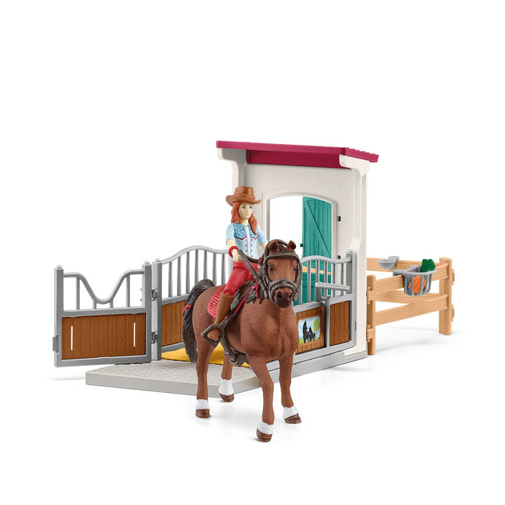 >Schleich HORSE CLUB - Horse box with Hannah & Cayenne