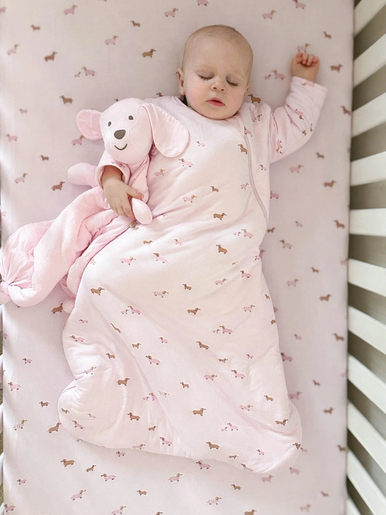 Gunamuna Baby 2.5 TOG Long Sleeve Sleep Bag - ﻿﻿Girl Dog