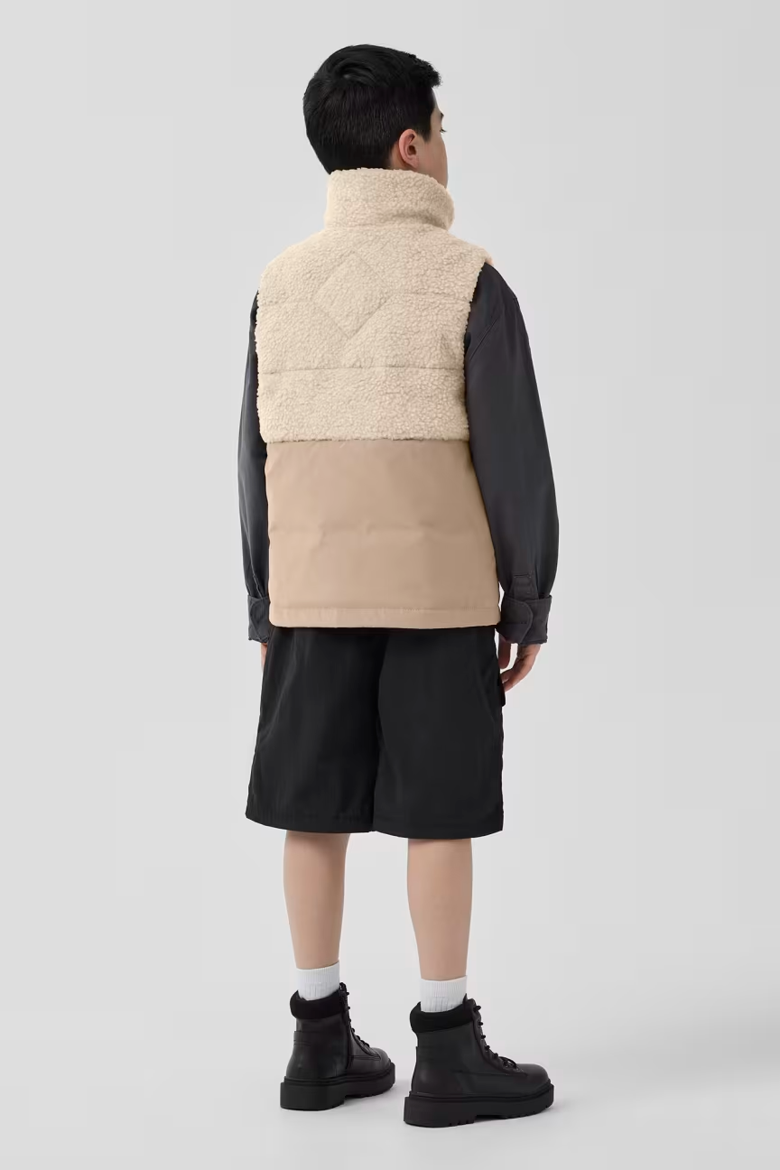 Canada Goods Youth 4580Y Elora Vest - Light Tan