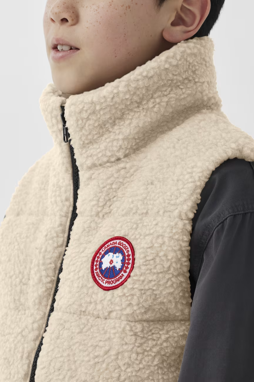 Canada Goods Youth 4580Y Elora Vest - Light Tan