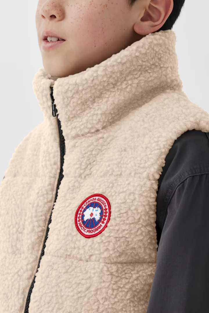 Canada Goods Youth 4580Y Elora Vest - Light Tan