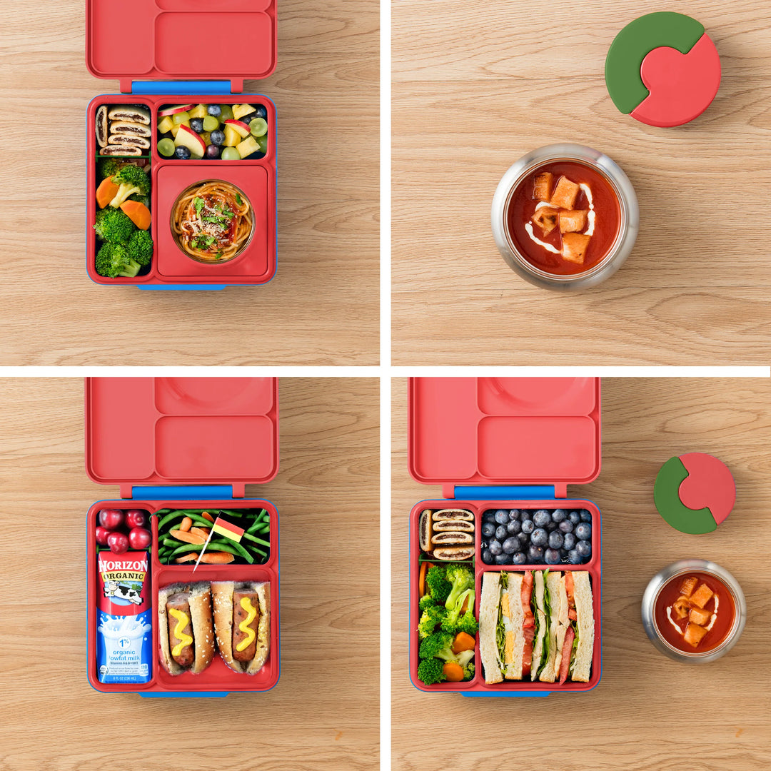 >OmieBox Lunch Box (Scooter Red)