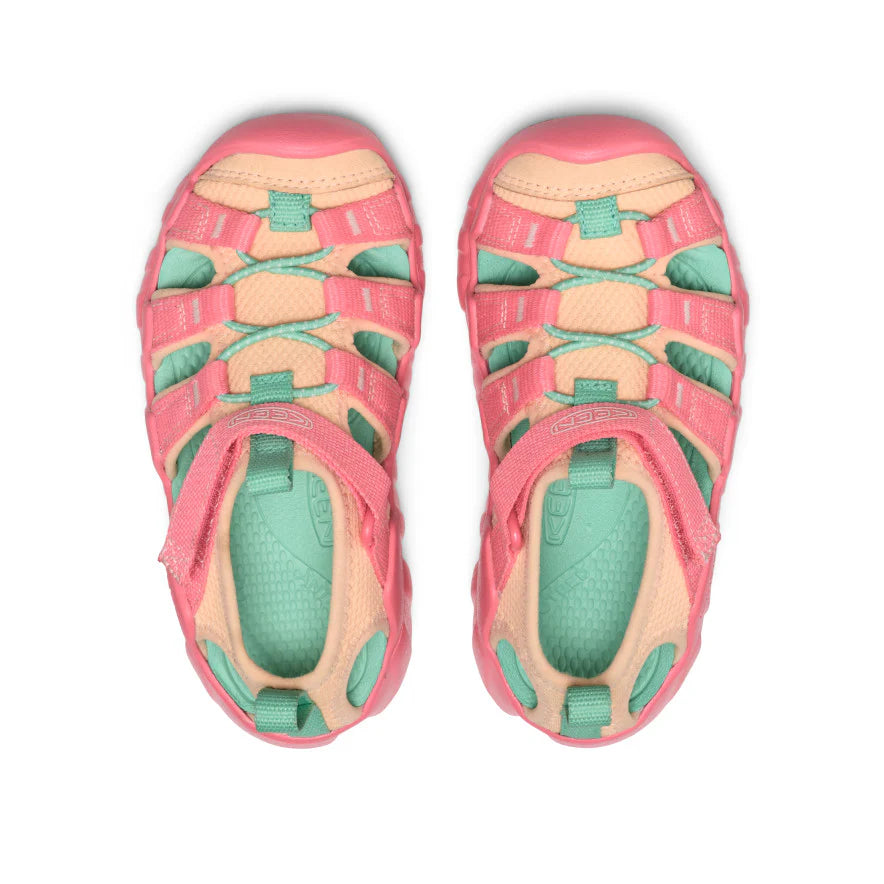 >KEEN Kids Newport H2 Quick-Dry Sandal Sandal - PINK LEMONADE/PEACH FUZZ