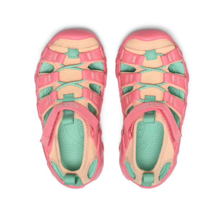 >KEEN Kids Newport H2 Quick-Dry Sandal Sandal - PINK LEMONADE/PEACH FUZZ
