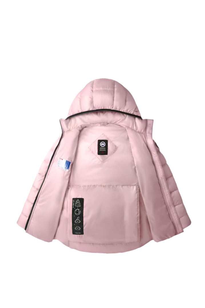 >Pre-Order Deposit - Canada Goods Youth 5461Y Cypress Hoody - Pink Lemonade - $595