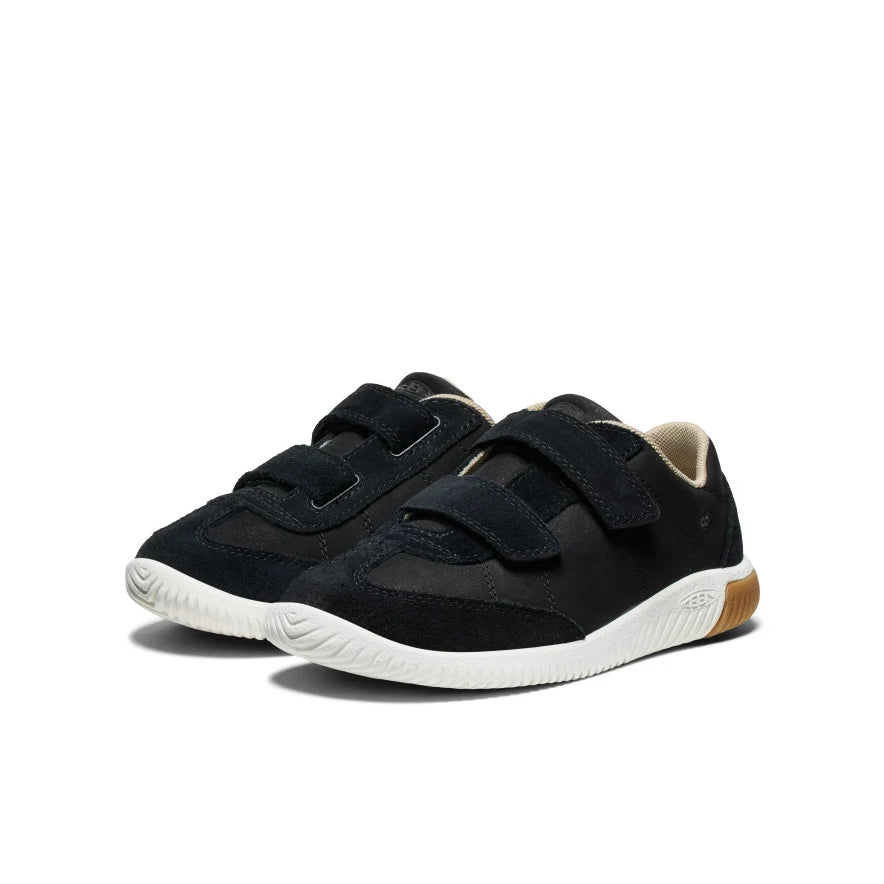 >KEEN Kids KNX T-Toe Sneaker - BLACK/STAR WHITE