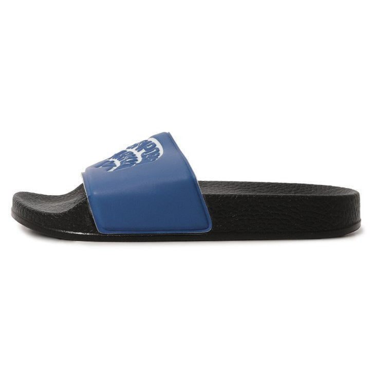 Emporio Armani Kids Logo Flip Flops - Blue