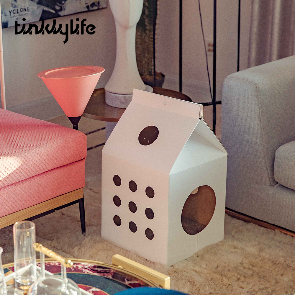 Tinklylife Cat LOVERS Milk Box
