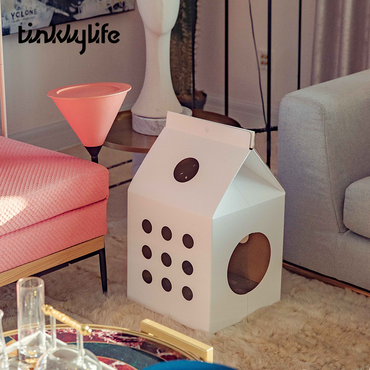 Tinklylife Cat LOVERS Milk Box