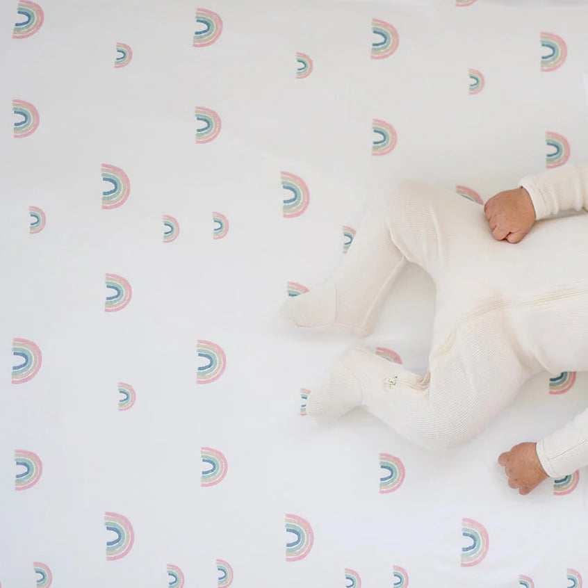 >Woolino ECOLINO 100% Organic Cotton Crib Sheet [multi-color]