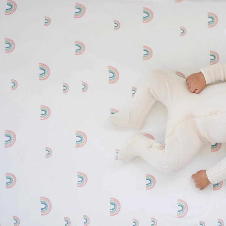 >Woolino ECOLINO 100% Organic Cotton Crib Sheet [multi-color]