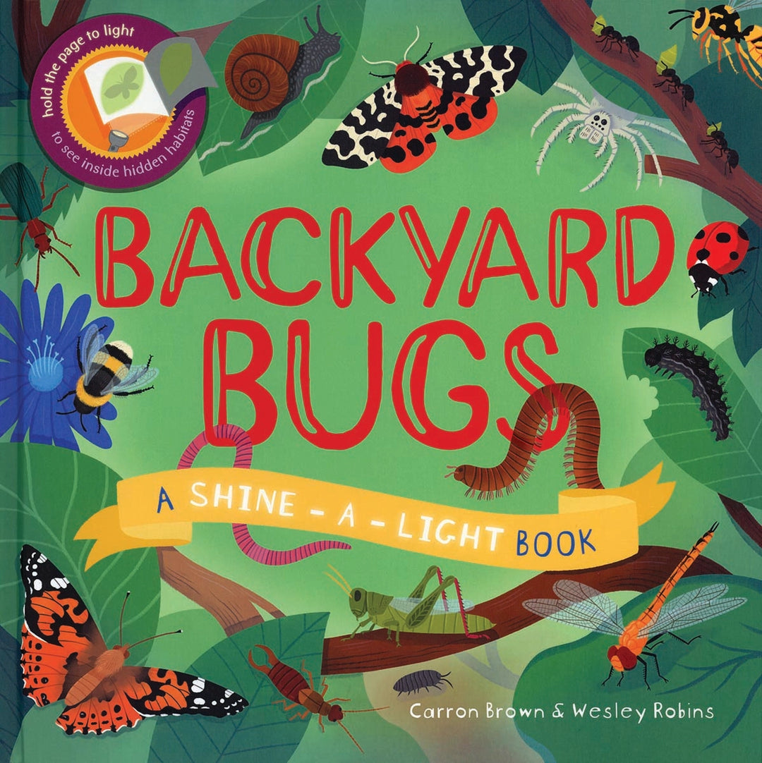 USBORNE Shine-a-Light - Backyard Bugs