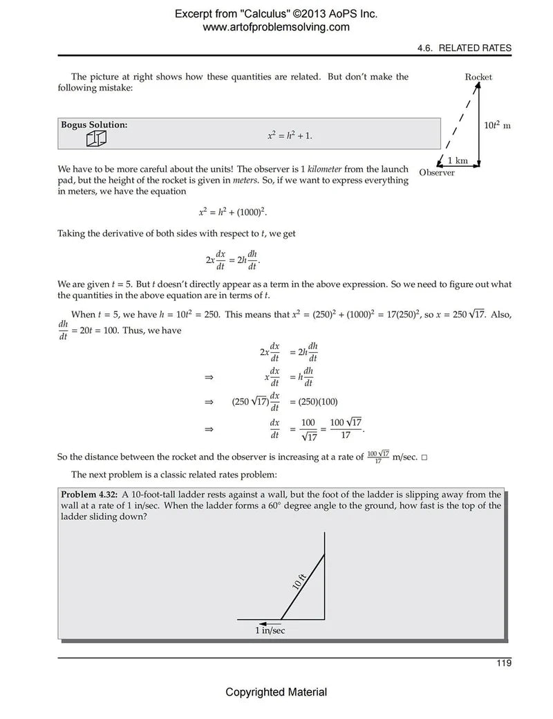 AoPS - Calculus (Text + Solutions) - Ages 16+