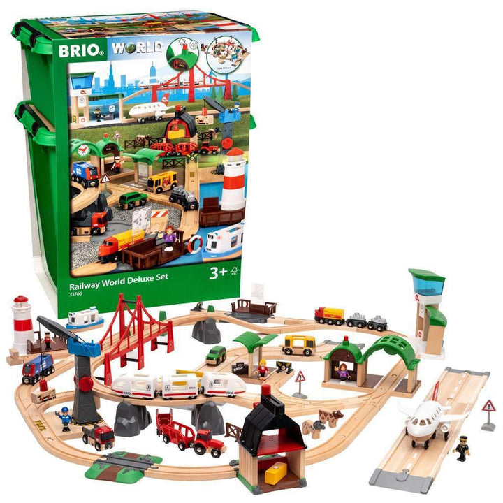 >BRIO Railway World Deluxe Set 33766