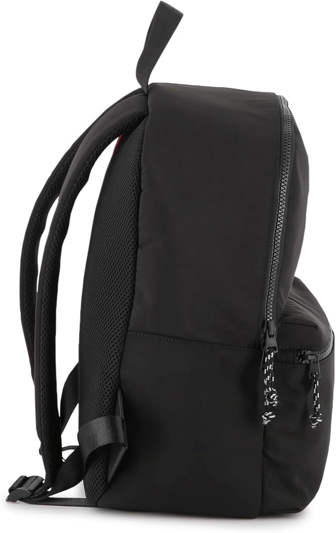 Hugo Logo-Appliqué Backpack - Black
