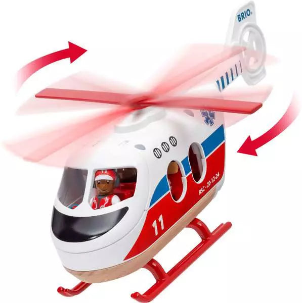 >Brio Rescue Helicopter 36022