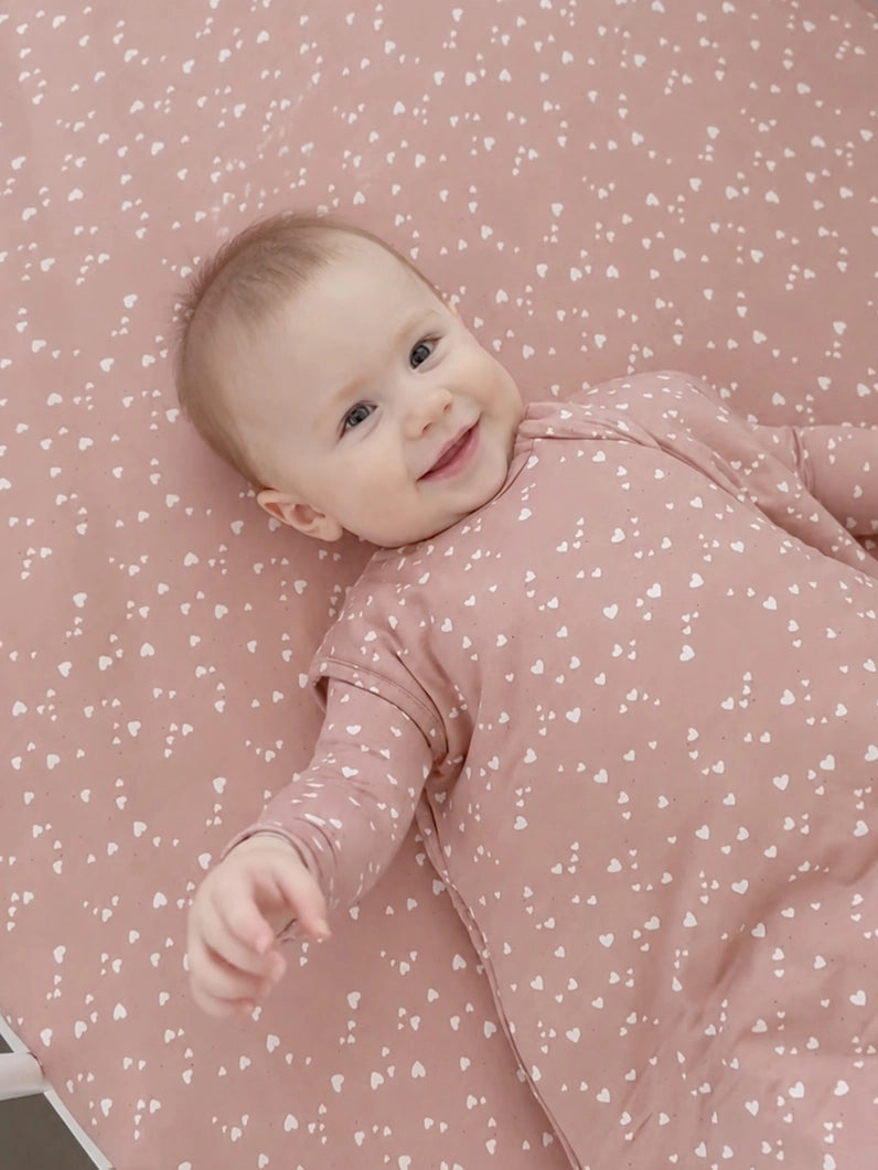 >Gunamuna Baby 2.5 TOG Sleeveless Sleep Bag - Hearts