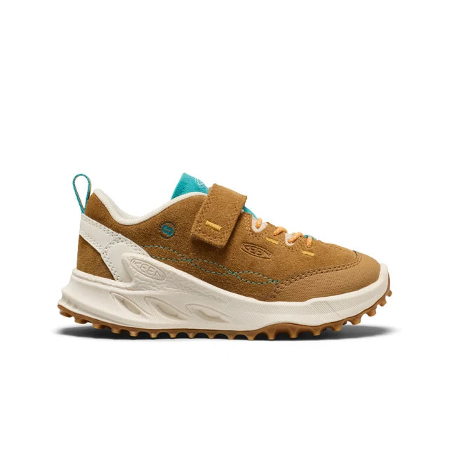 >KEEN Kids Jasper Zionic All-Terrain Traction Sneaker - CHIPMUNK/BALTIC