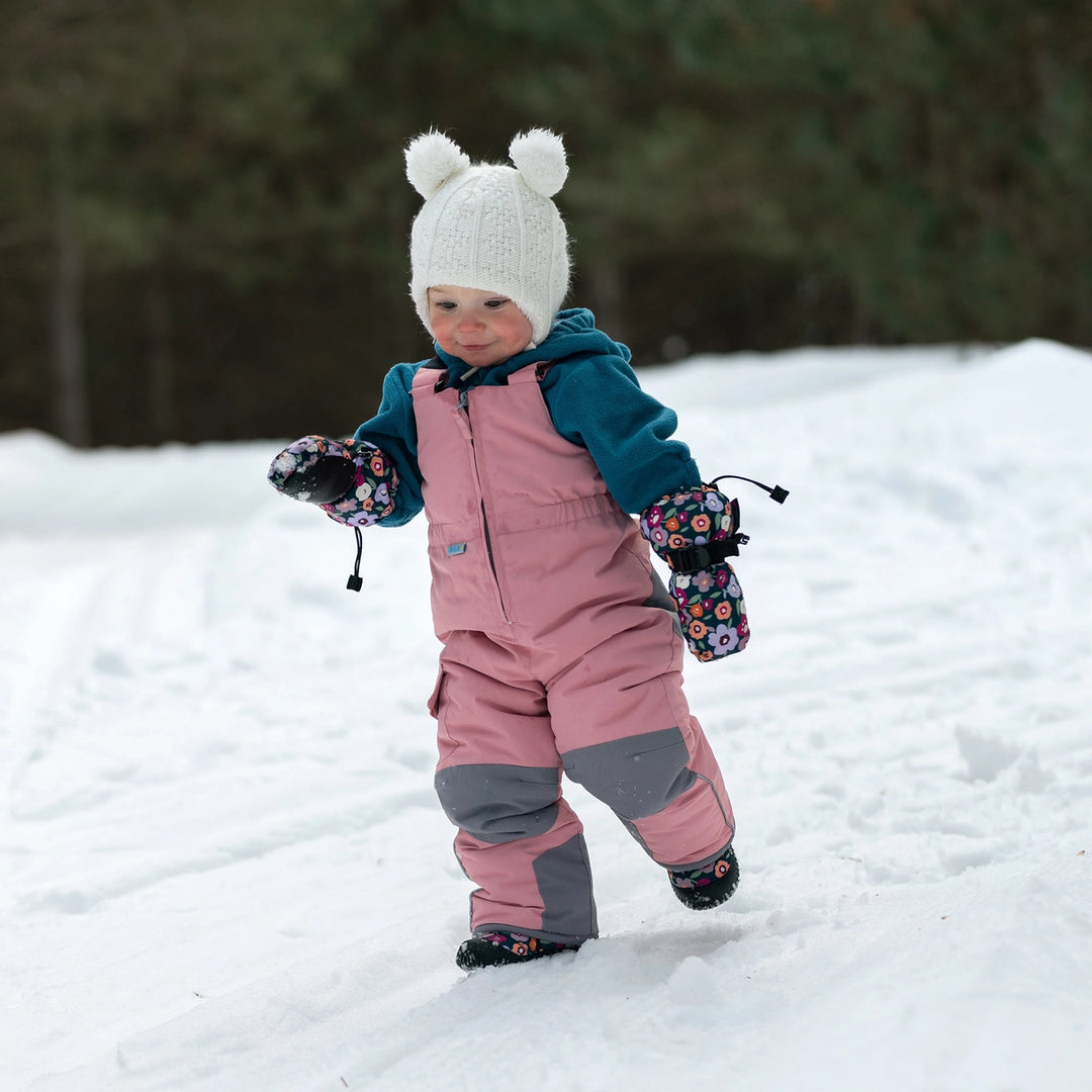 >Jan &amp; Jul Kids Snow Overalls - Dusty Pink