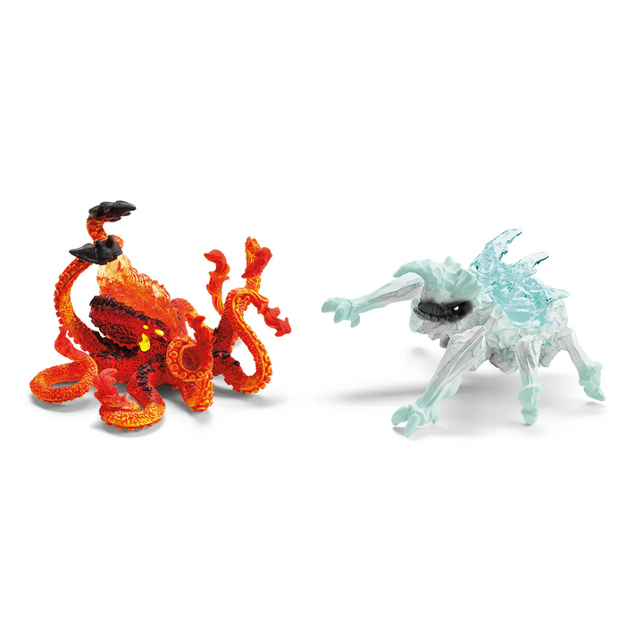 >Schleich ELDRADOR - Ice Bug vs. Fire Kraken