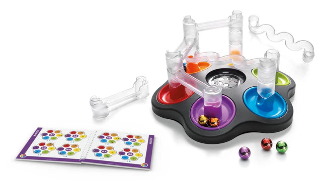 SMART Games Drop Zone Marble Run Logic Game (80 Challenges) Age 8Y+