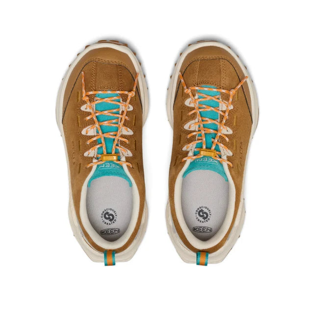 >KEEN Kids Jasper Zionic All-Terrain Traction Sneaker - CHIPMUNK/BALTIC